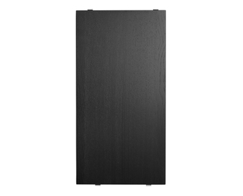 String hyllplan 58x30 Svartbetsad ask