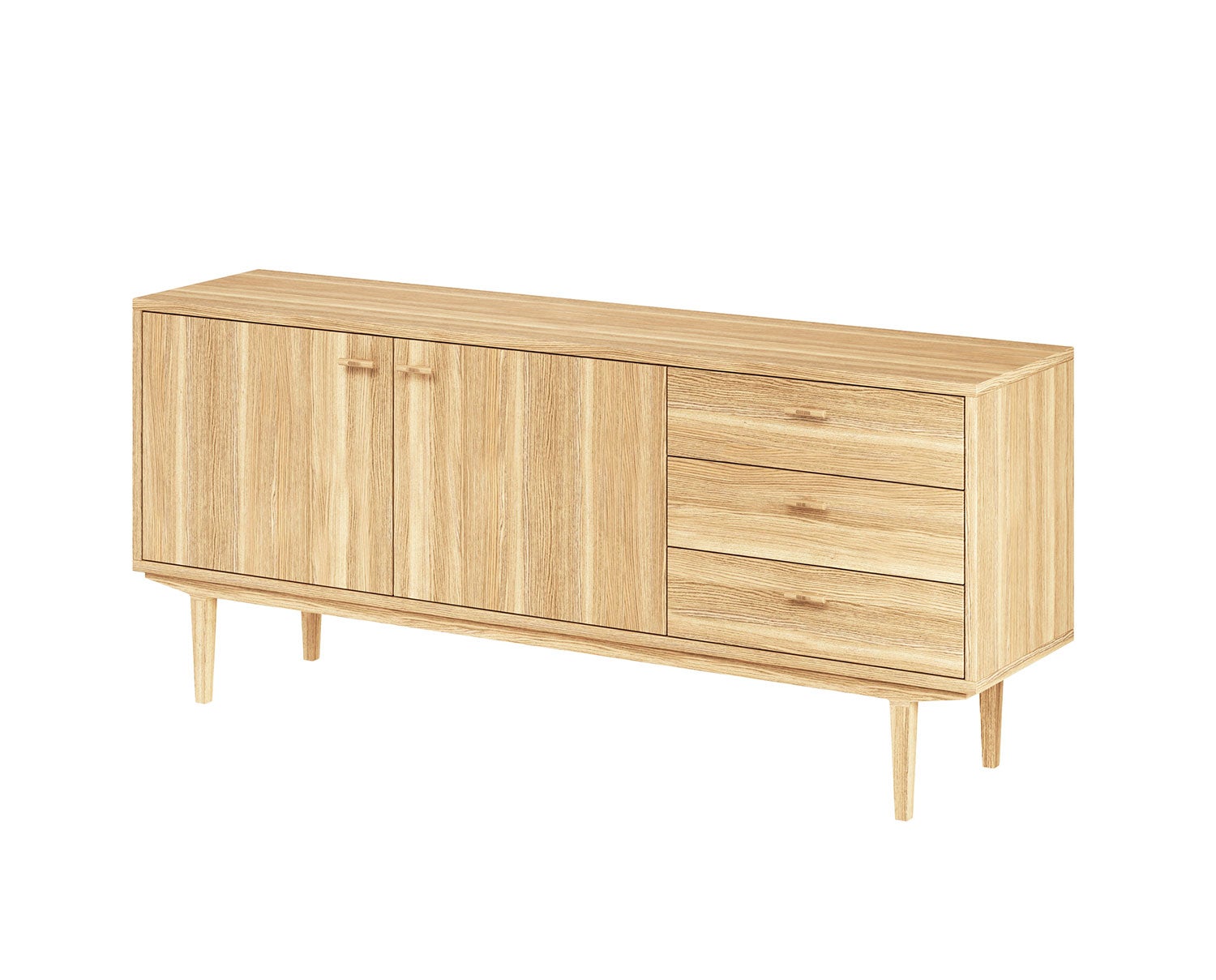 Casø 420 Vitrinskåp Sideboard Naturoljad Ek