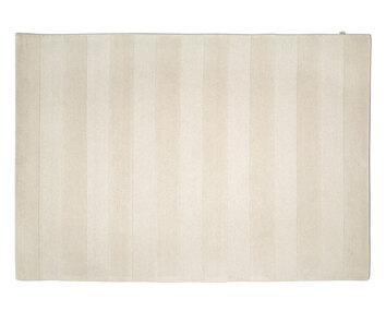 Stripe Boucle Matta i färgen Ivory