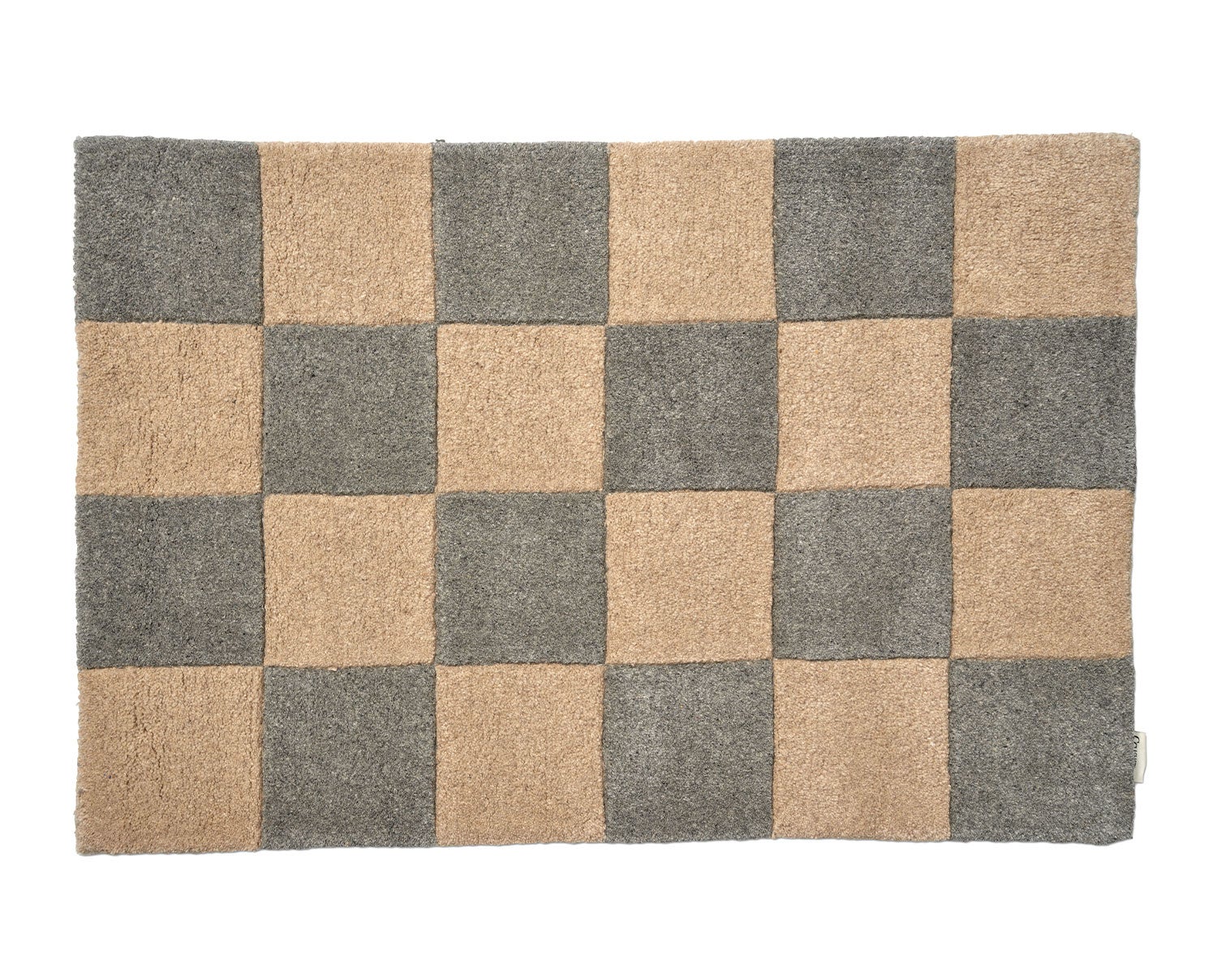 Square Dörrmatta i färgen Grå/Natur