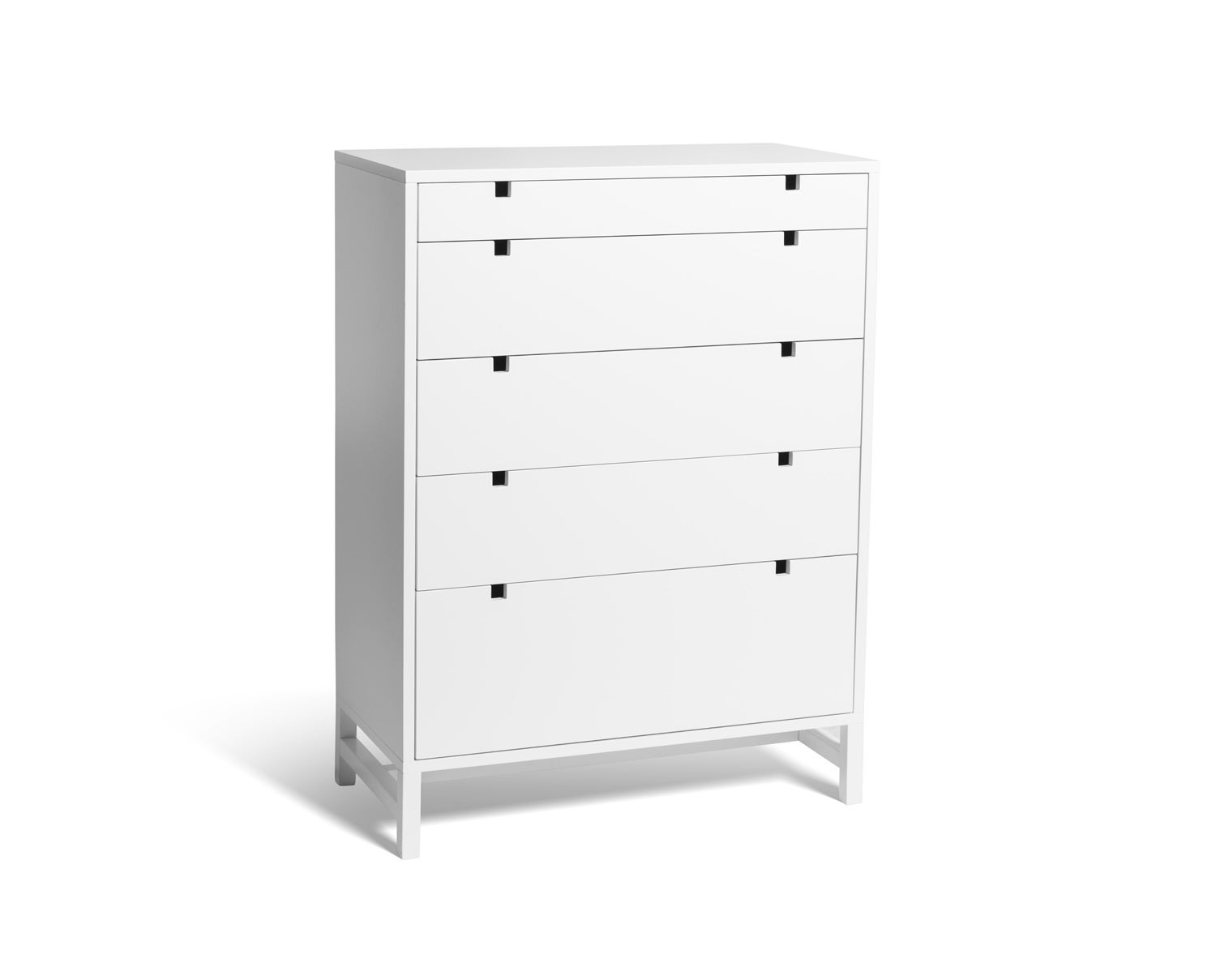 Falsterbo Byrå 5 Lådor Vitlack