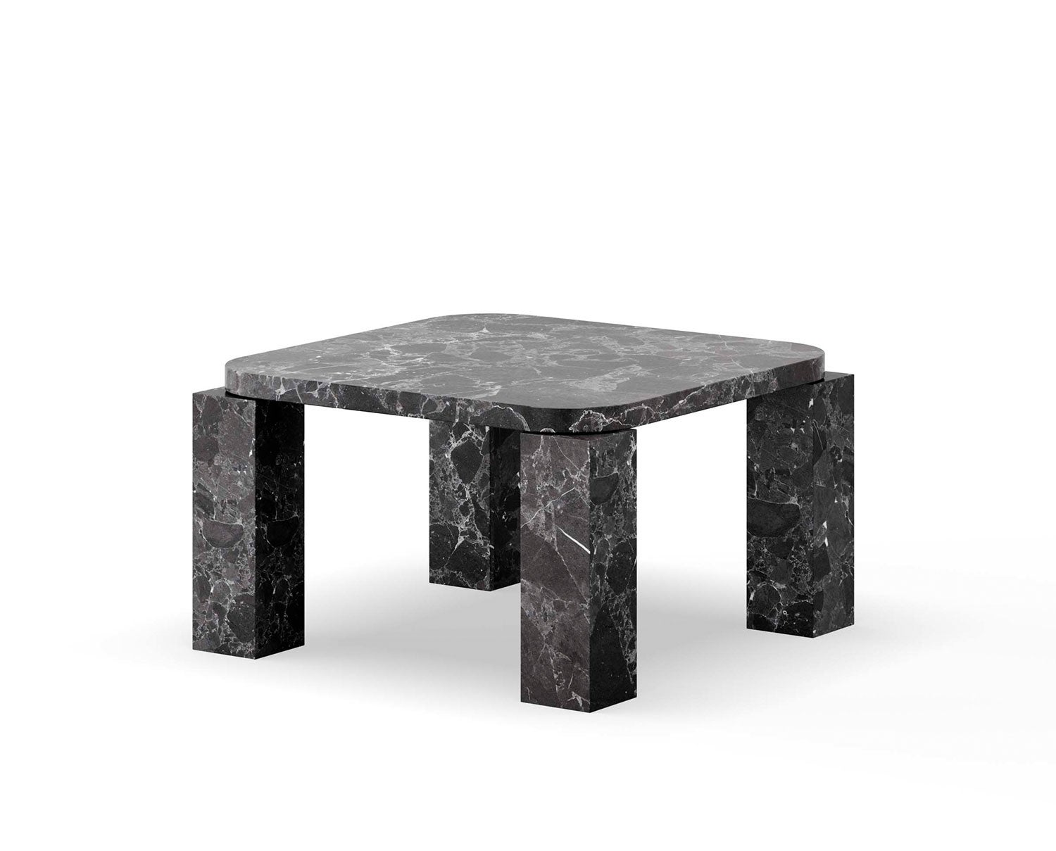 Atlas Soffbord Costa Black 60x60