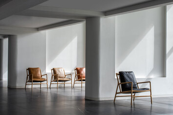 Dedo Easy Loungefåtölj Låg i olika läderfärger