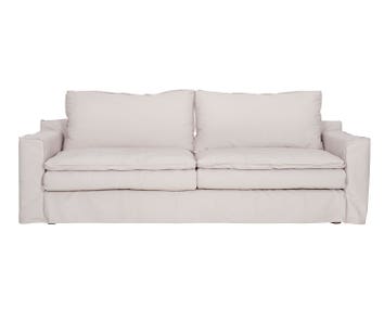 Kibo 3-sits soffa, tyg Amelia Sand | Furninova