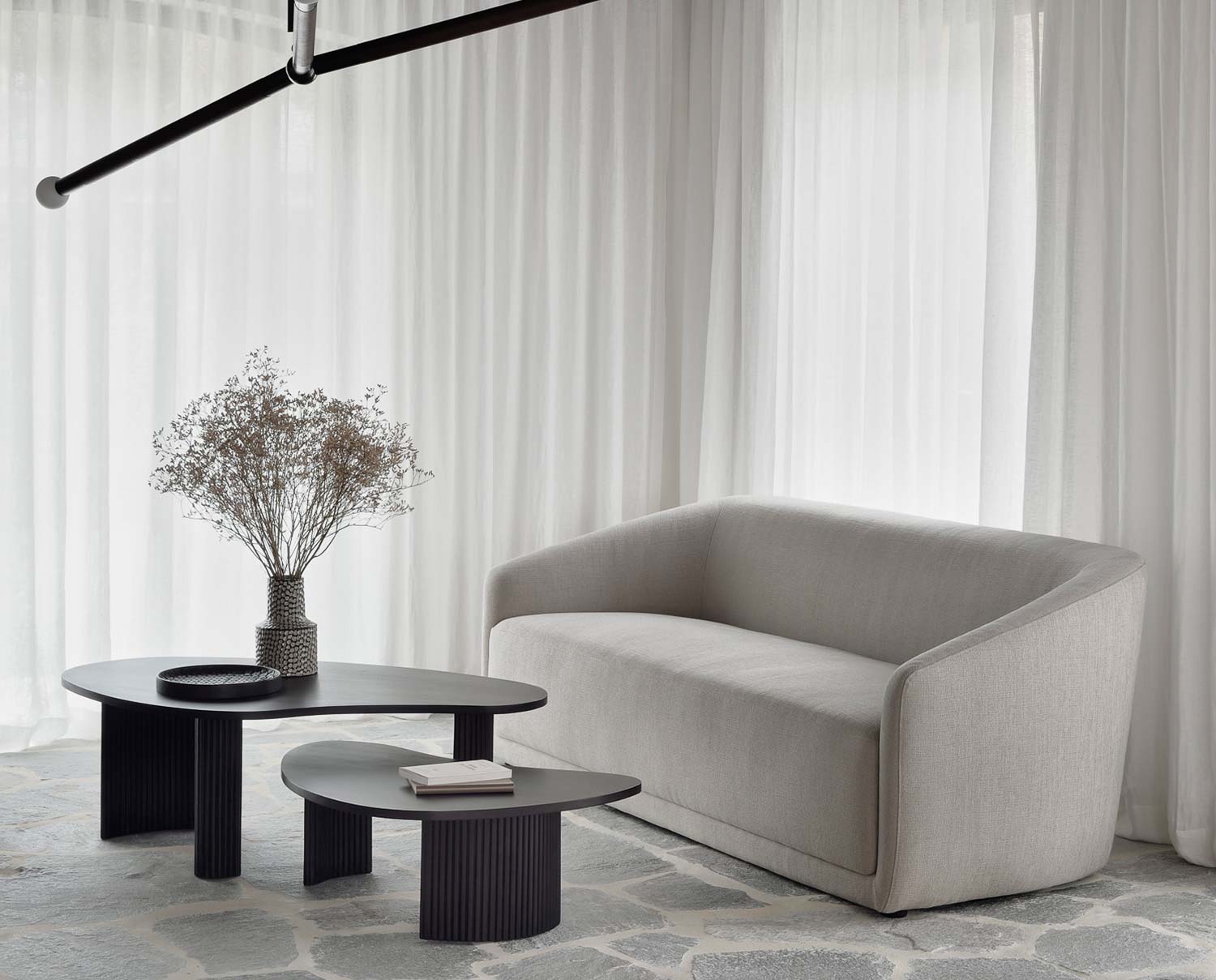 Boomerang Soffbord, kombinera gärna de tillsammans som satsbord.