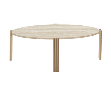 Tribus-Soffbord-Sand-Travertin-Ovalt