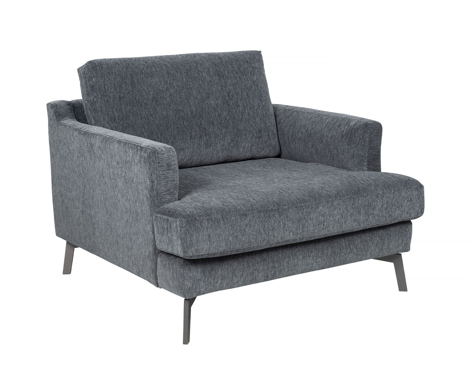 Saga Fåtölj klädd i tyget Nomi Grey