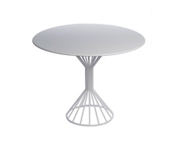 Roots Cafébord 96 centimeter Vit