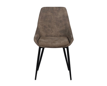 Sierra stol i mullvad microfibertyg