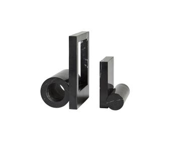 Woud Booknd Bokstöd Svart