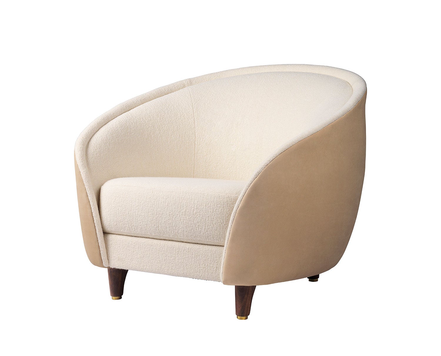 Revers loungefåtölj Gubi