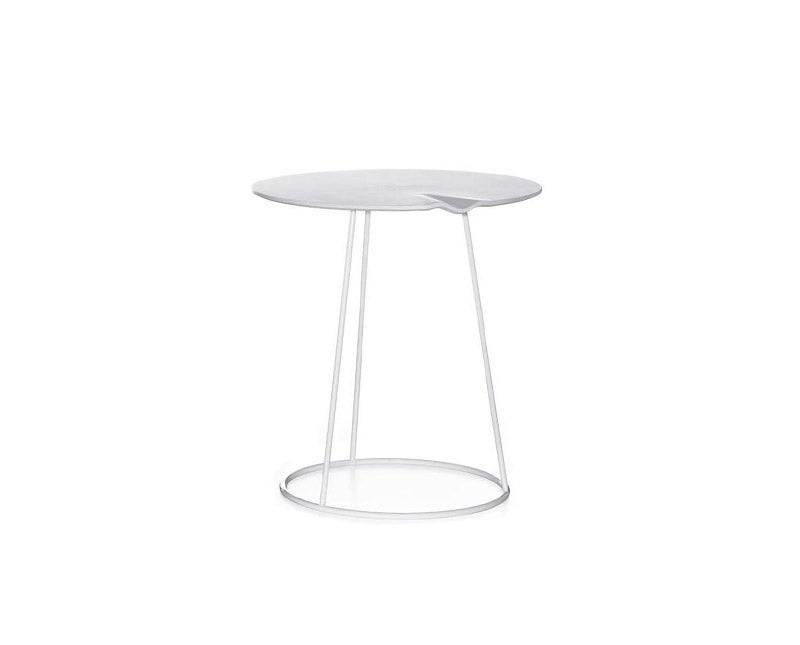 Breeze bord med våg Ø46 centimeter Vit