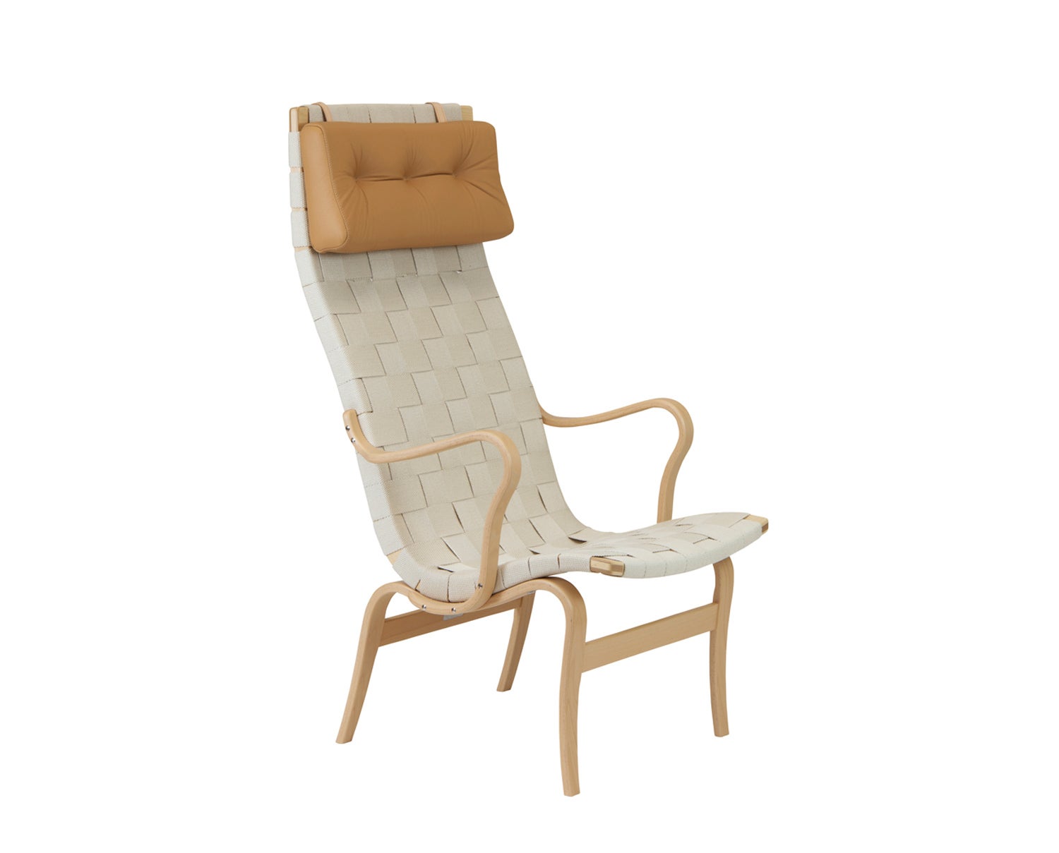 Eva Fåtölj Hög Sadel/Linnegjord