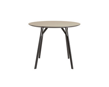 Tree-Matbord-90-Beige-Svart