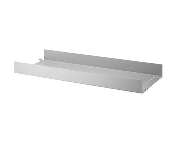 String Metall Hyllplan Hög 78x30 Grå