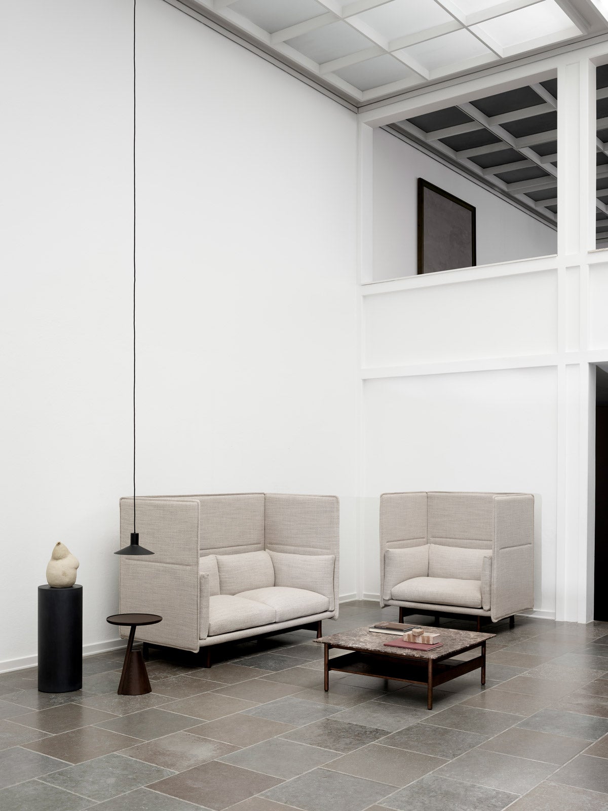 Vänster: 2-sits | Höger: 1,5-sits | Tyg Tivoli 02