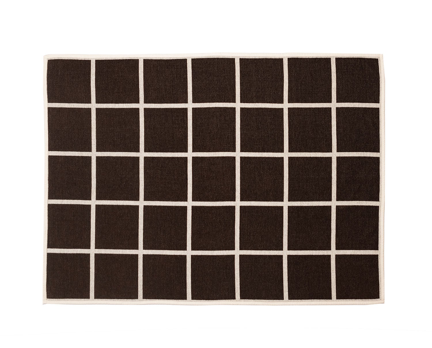 Criss Pläd i färgen Dark Brown