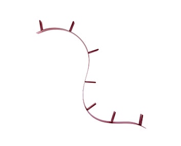 Bookworm Bokhylla 7 Vinröd