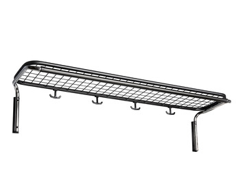 Classic Hatthylla Enkel | Svart/Krom | 100 centimeter