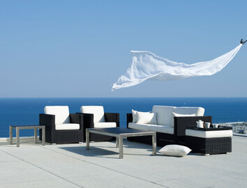 Chester utemöbler från Cane-line i Graphite