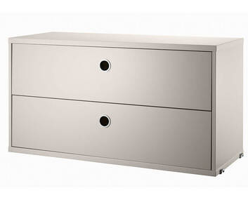 String Lådor 78x30 Beige