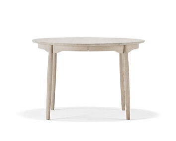 Carl matbord i ljus mattlackad ek, 115 cm | StolAB