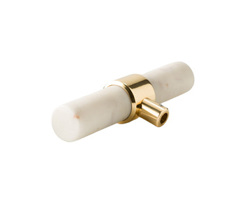 Baton Spjällvred Vit Marmor