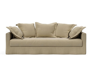Bäddsoffan Pascala. Tyg 571 Vivus Dusty Sand.