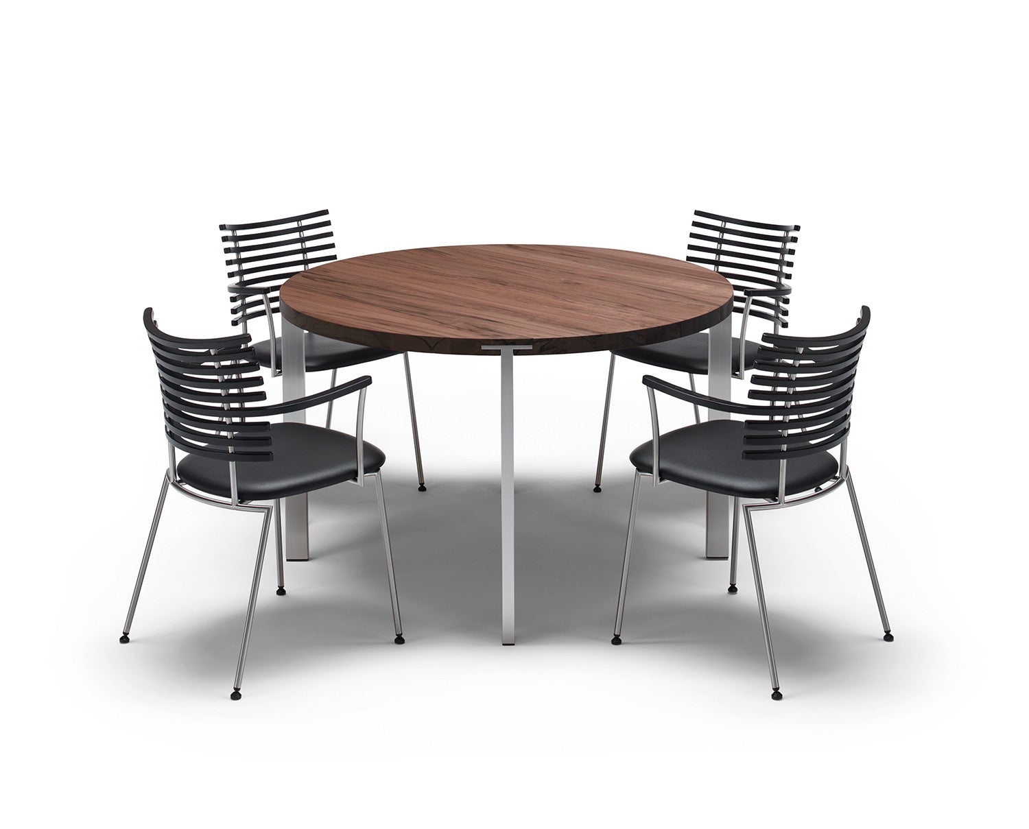 GM 2100 Bord | Runt i valnöt