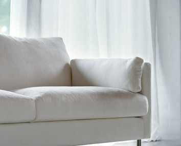 Impulse Soffa 3-sits i tyget  Specchio 1 Natur