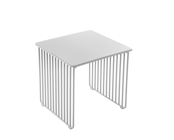 BARR Kvadratbord med Pall Grå