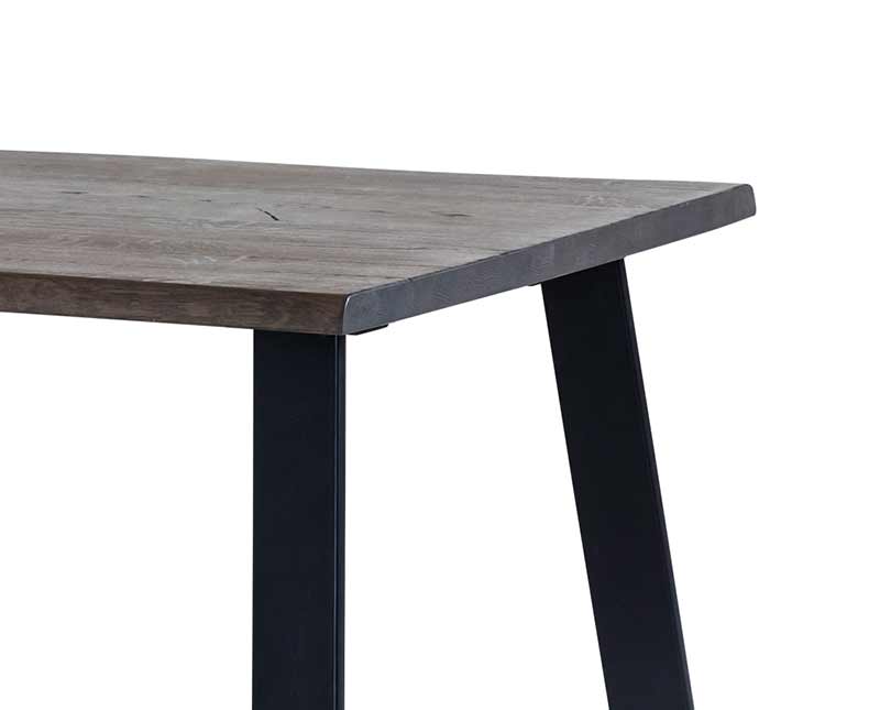 Exxet matbord Utställda ben Smoked Ek2