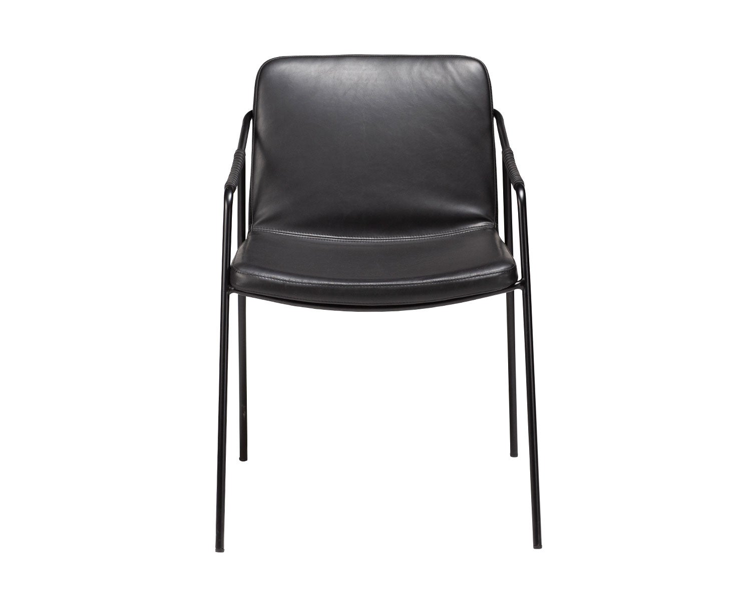 Boto Karmstol Svart konstläder