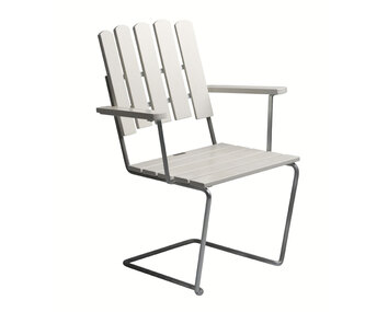 Fåtölj A2 Vitlackad Ek Grythyttan