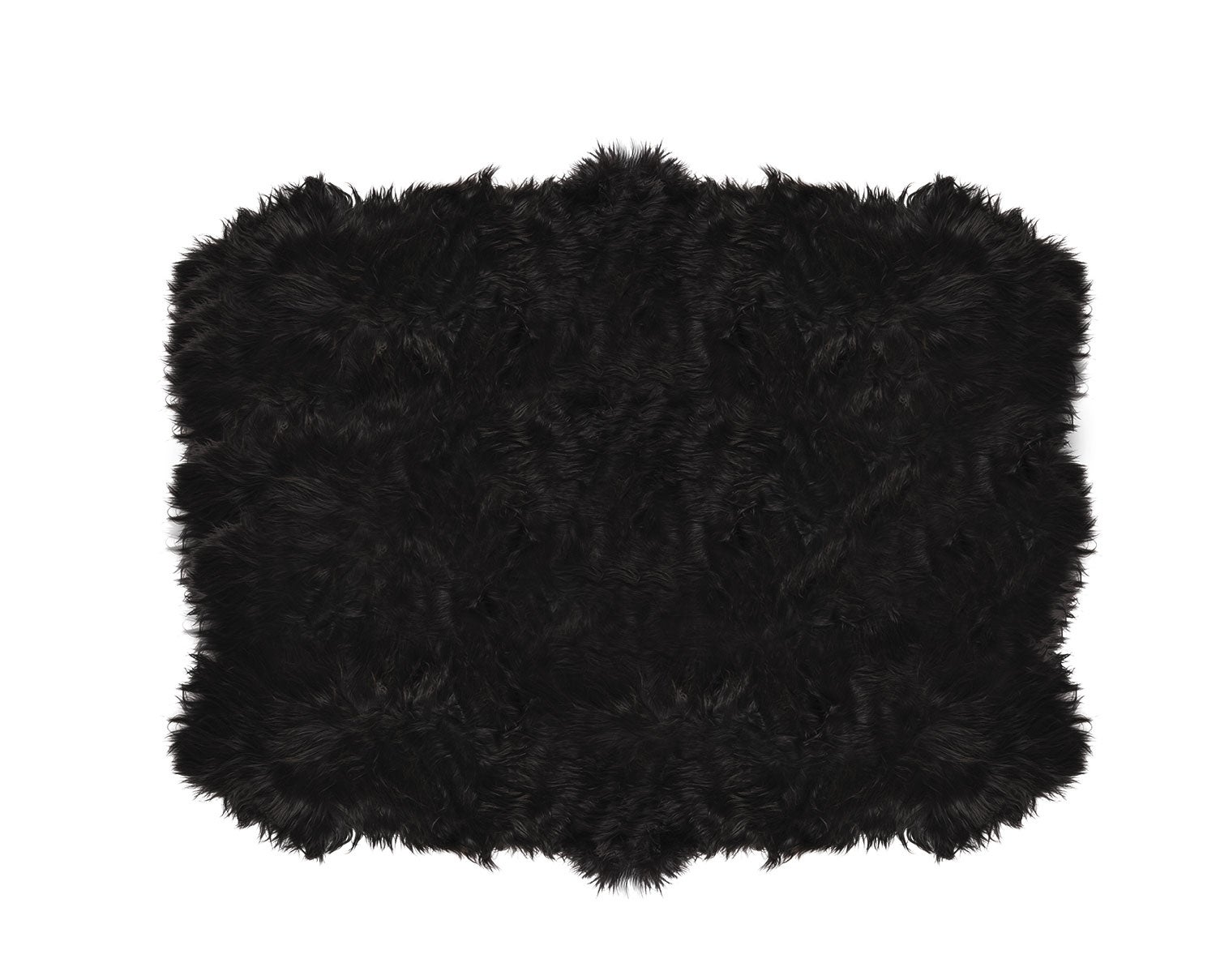 Huge-Sheepskin-Rug-Cuero-Design-Black-9psc