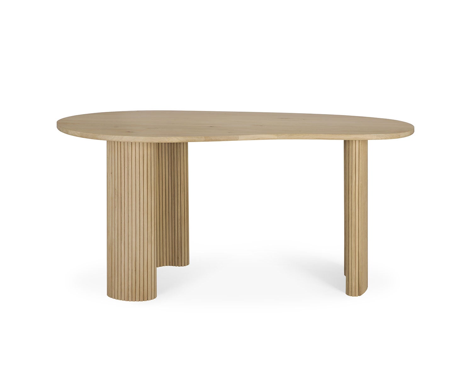 Boomerang Skrivbord i lackad ek