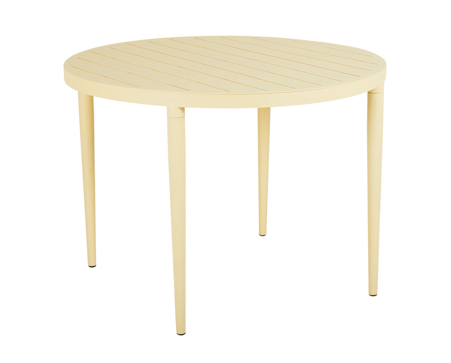 Bigby Matbord Ø100 Gul Brafab