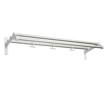 Nostalgi 291 Hatthylla | Aluminium/Vit | 100 centimeter