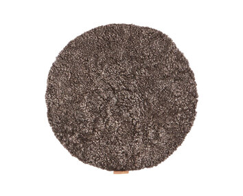 Ida stolsdyna fårskinn i färg cappuccino från Shepherd