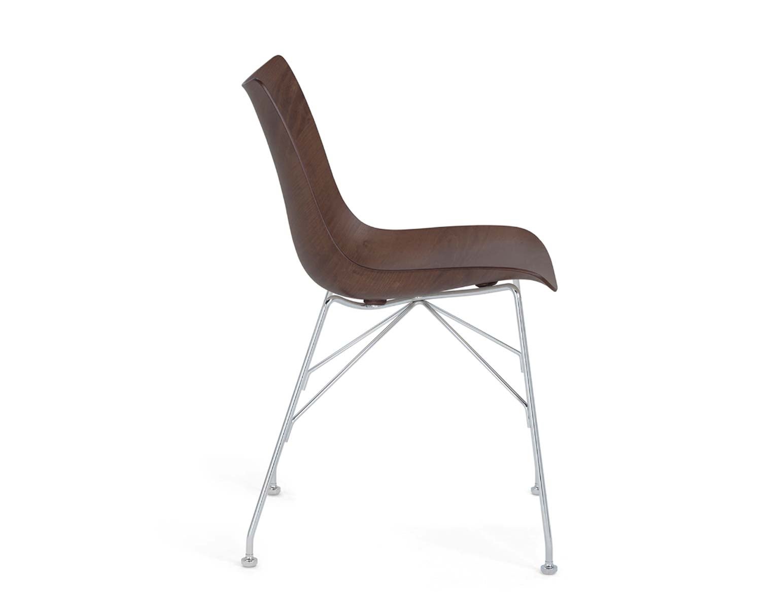 P-WOOD-DARK-ASH-chrome-sida-Kartell