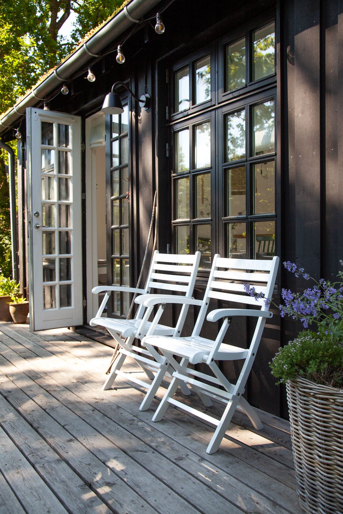 Miljöbild på fällstolen York, av Cinas