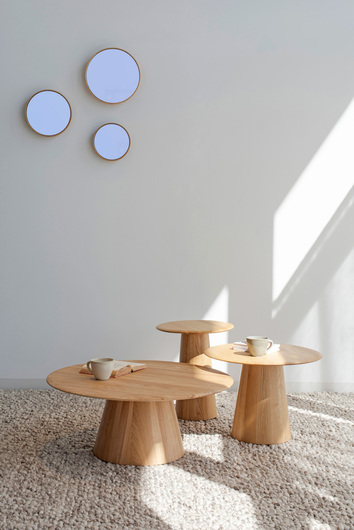 Mushroom soffbord i tre olika storlekar