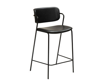 Zed-Barstol-67-CM-Svart-PU