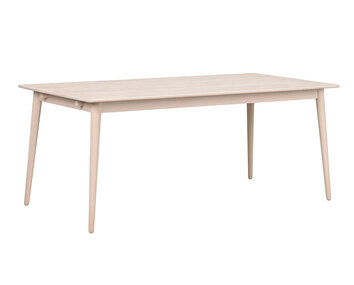 Tyler matbord rektangulärt 180 cm i vitpigmenterad ek