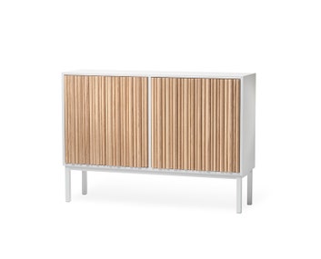 Collect 2013 Skåp Lågt Vitoljad Ek Vit