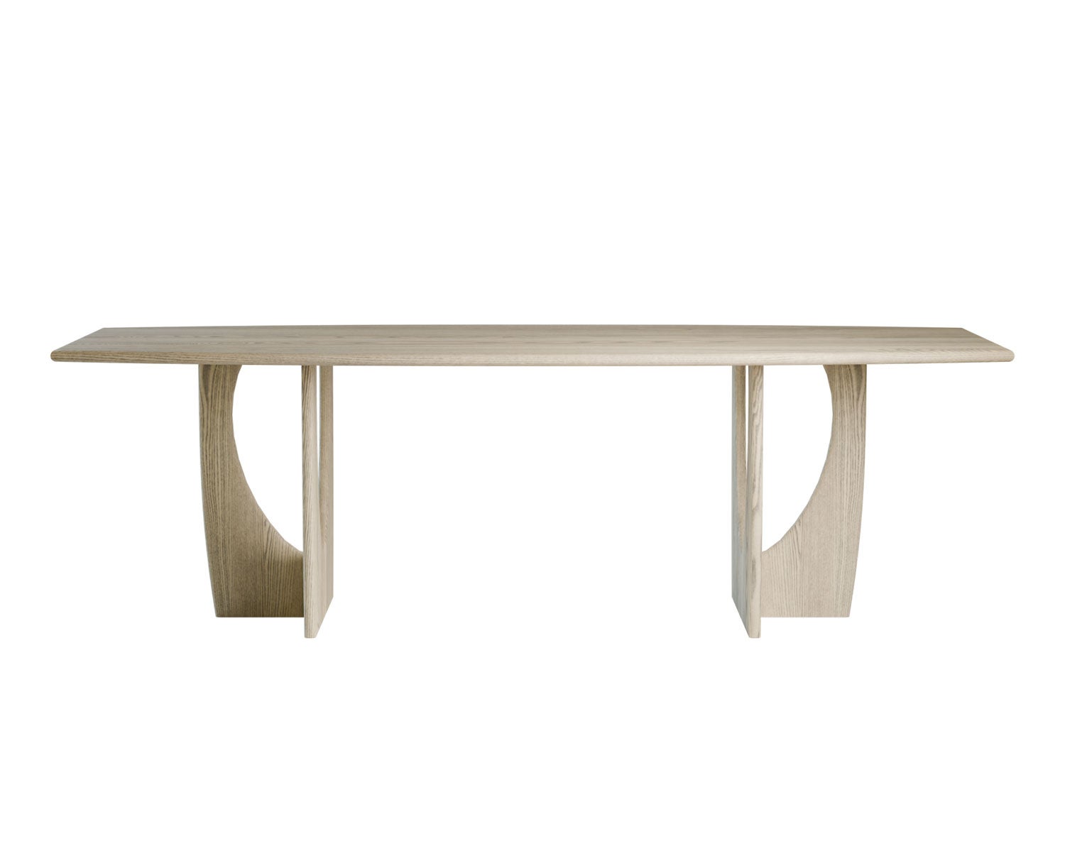 Longboat Matbord 240x120 i gråbrunoljad ask