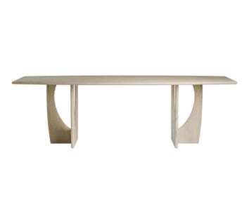 Longboat Matbord 240x120 i gråbrunoljad ask