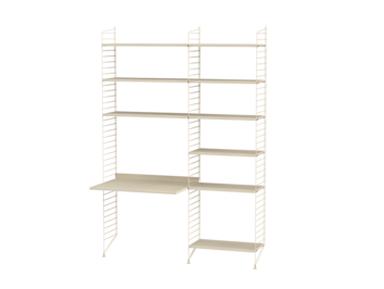 String kombination arbetsplats B Ask/ Beige