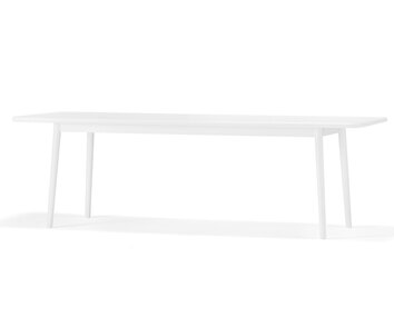 Miss Holly Bord 235x82 Björk i kulören Vit 21