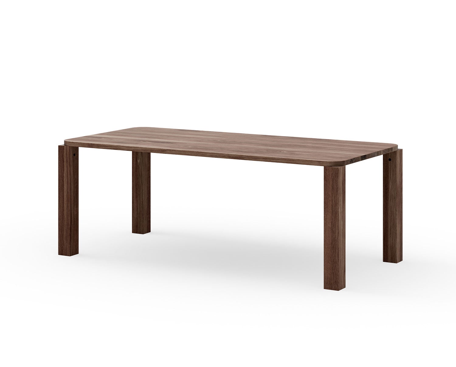 Atlas Matbord 200x95 centimeter Rökoljad Ek